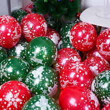 Carregar imagem no visualizador da galeria, 10/30pcs Balão De Látex Do Dia De Natal Elk Feliz Decoração De Sala Balões
