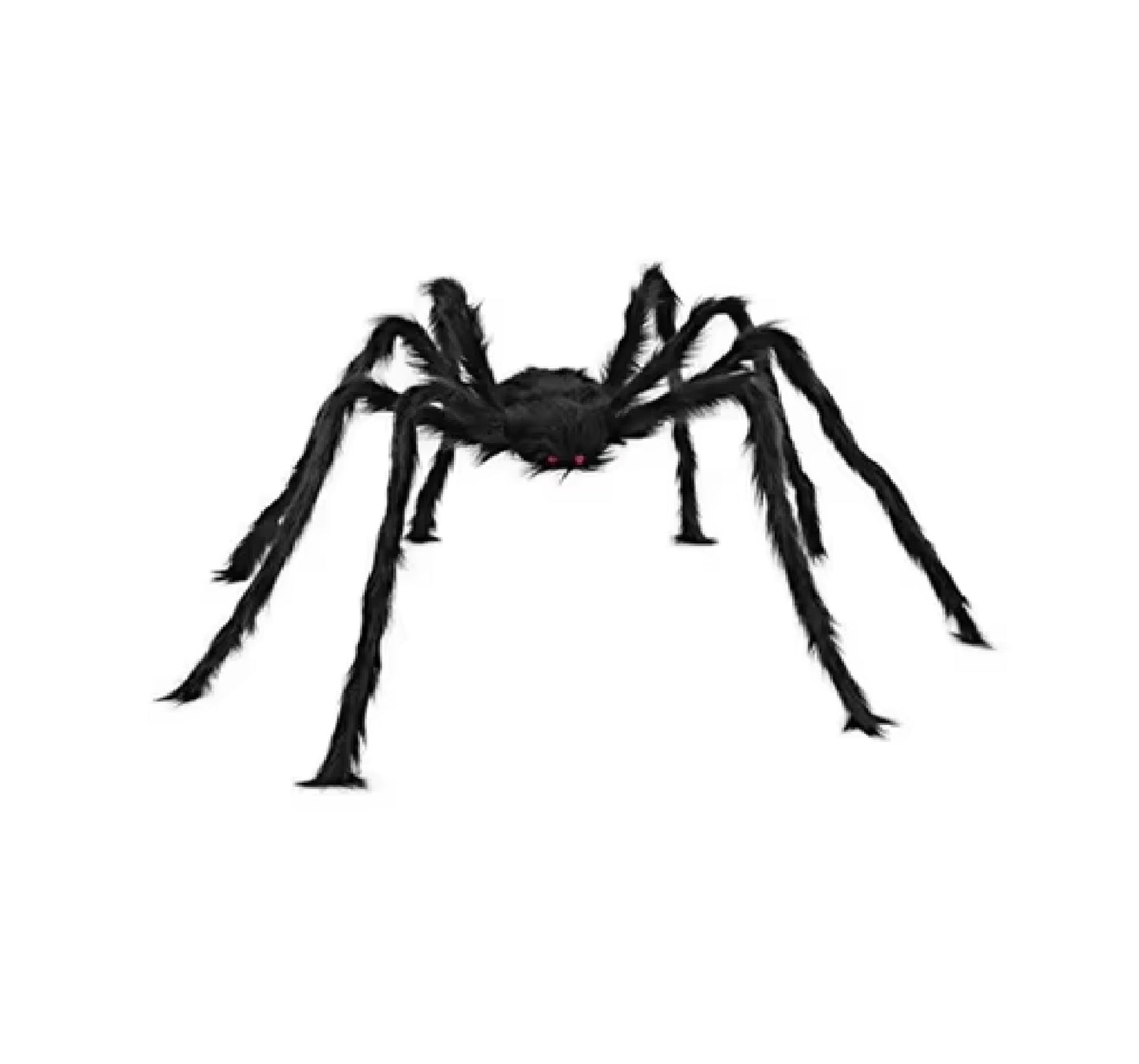 Aranhas Grandes Iluminadas de Halloween Adereços de Aranha Peluda Realista Halloween