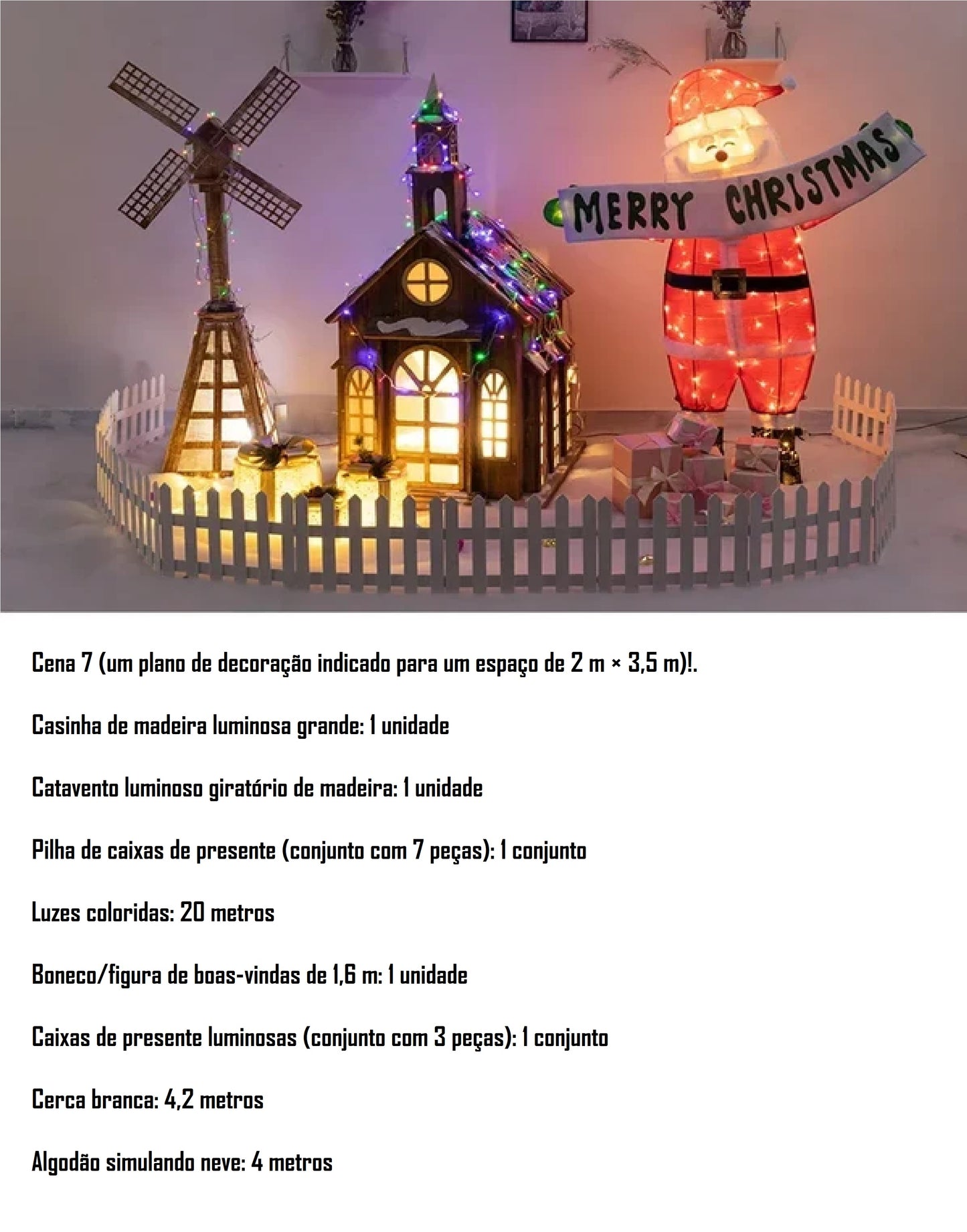 Cenário de Natal para Empresas e Natalina para Shopping, Cenário de Natal para Eventos