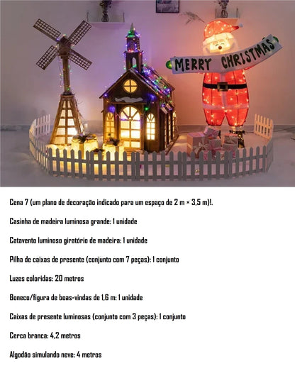 Cenário de Natal para Empresas e Natalina para Shopping, Cenário de Natal para Eventos