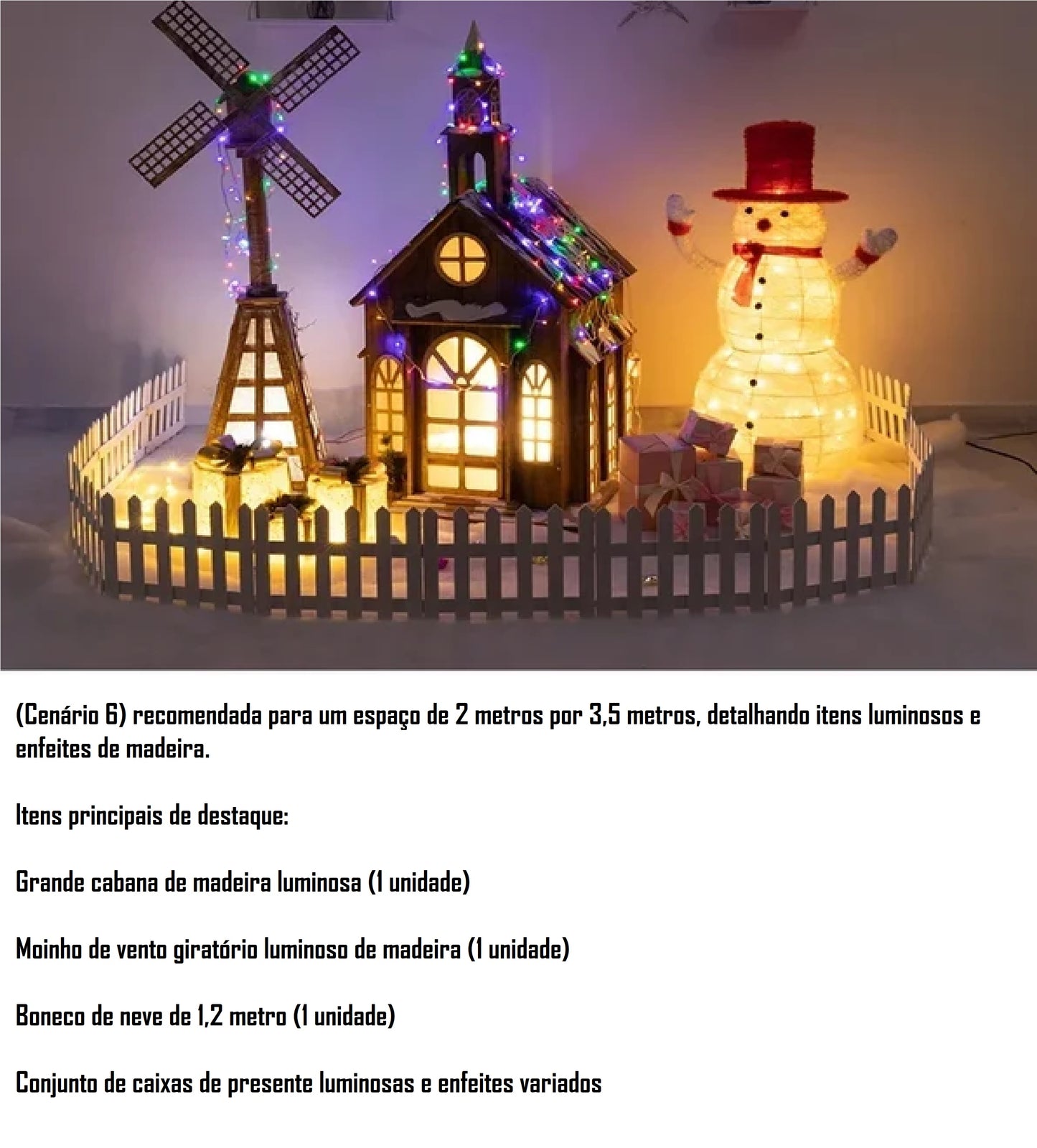 Cenário de Natal para Empresas e Natalina para Shopping, Cenário de Natal para Eventos