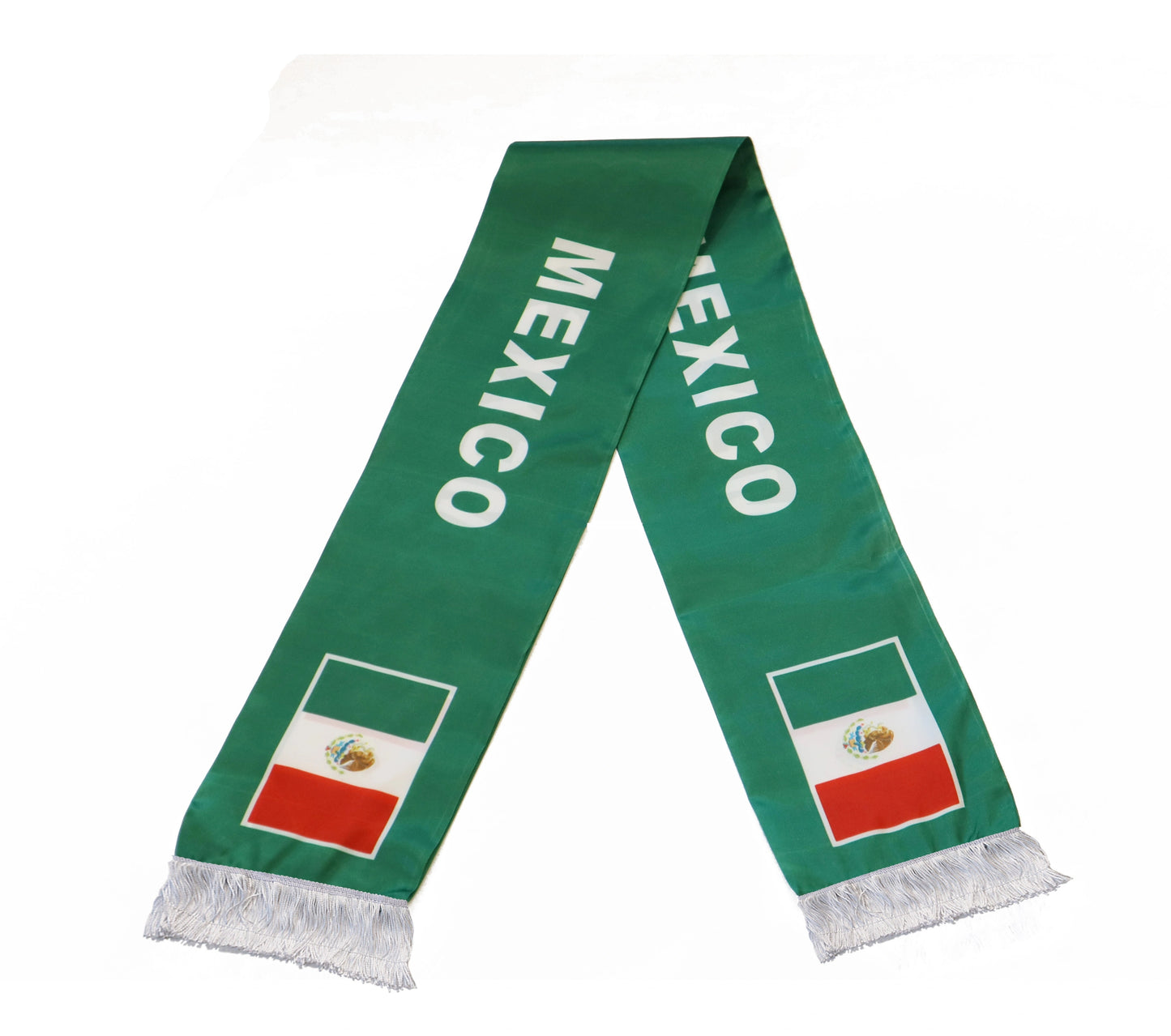 Cachecol para os torcedores Copa do Mundo México da Seleção Mexicana de Futebol Copa