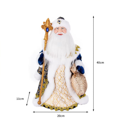 Natal Papai Noel Menino Menina Russa Música Eletrônica Ornamentos Decoração Natal