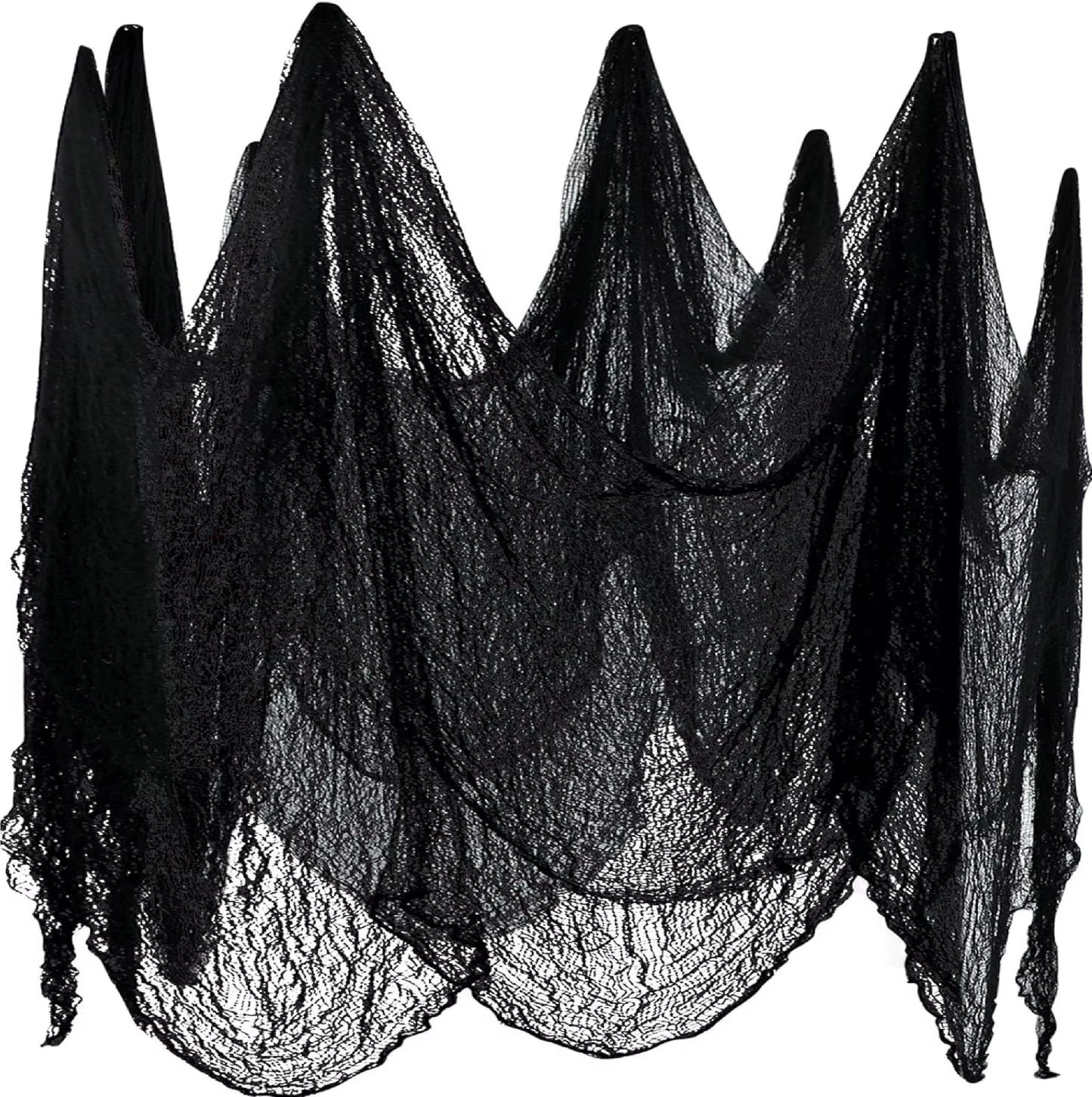 Teia Preto Halloween Assustadora de Halloween Decorações Assustador 76cm*400cm