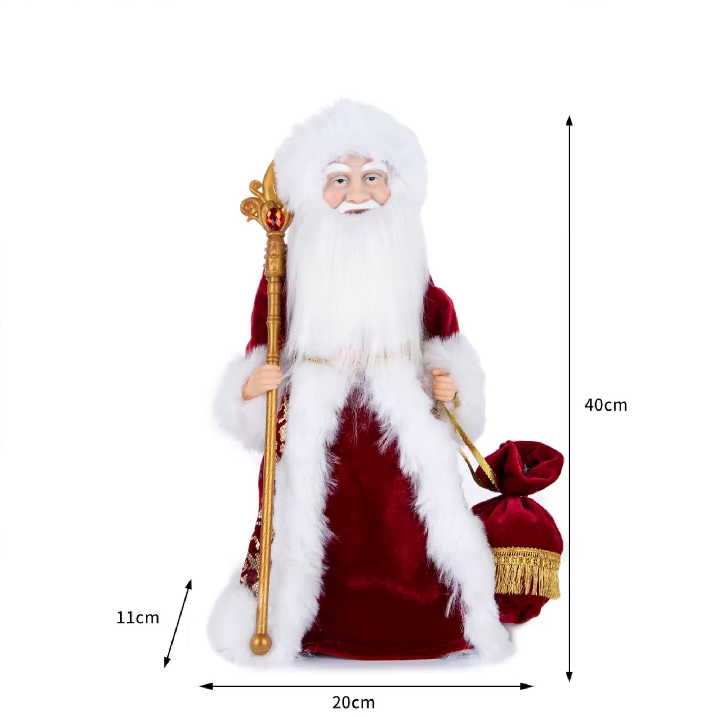 Natal Papai Noel Menino Menina Russa Música Eletrônica Ornamentos Decoração Natal