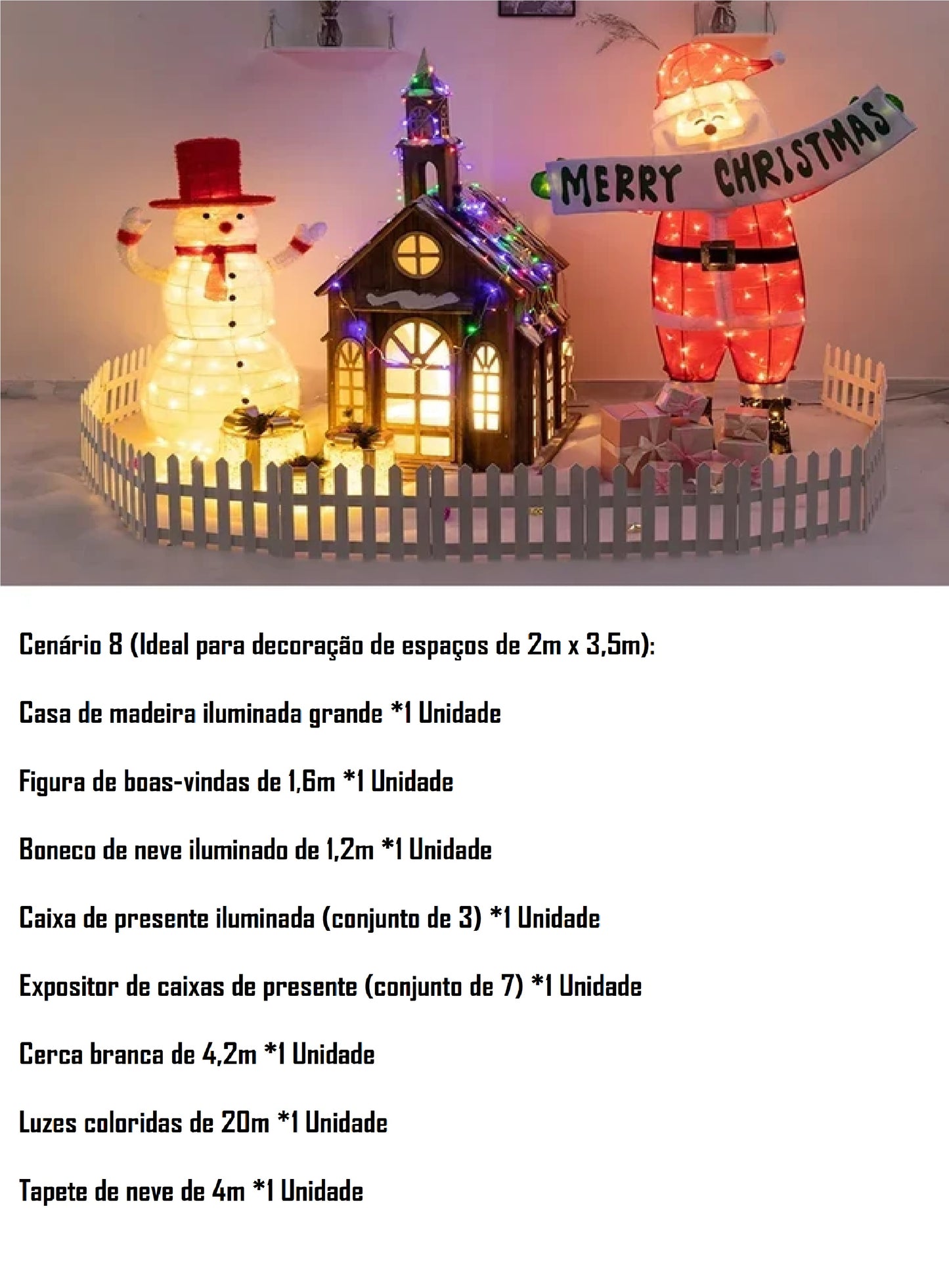 Cenário de Natal para Empresas e Natalina para Shopping, Cenário de Natal para Eventos