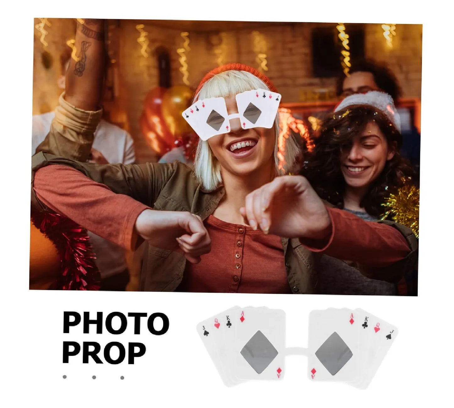 Óculos De Sol De Poker Da Moda e Las Vegas cassino noite baralho tema decoração