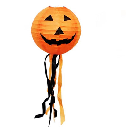 Lanterna de Papel Caveira de Terror, Aranha, Abóbora, Lanterna de Papel Halloween