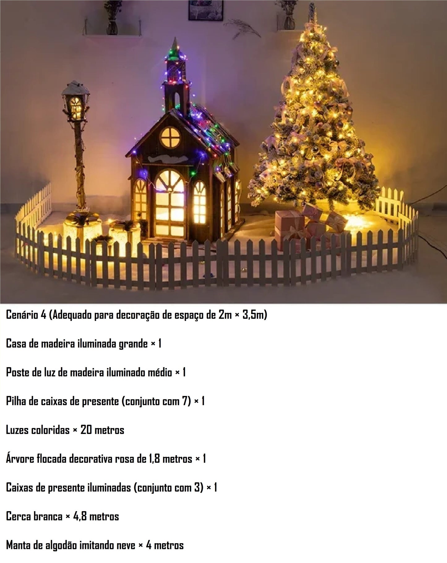 Cenário de Natal para Empresas e Natalina para Shopping, Cenário de Natal para Eventos