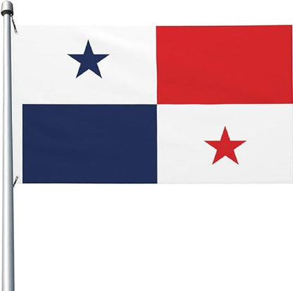 Bandeira do Panamá bandeira Copa do Mundo 7,5 x 12,5 cm bandeira dupla face bandeira