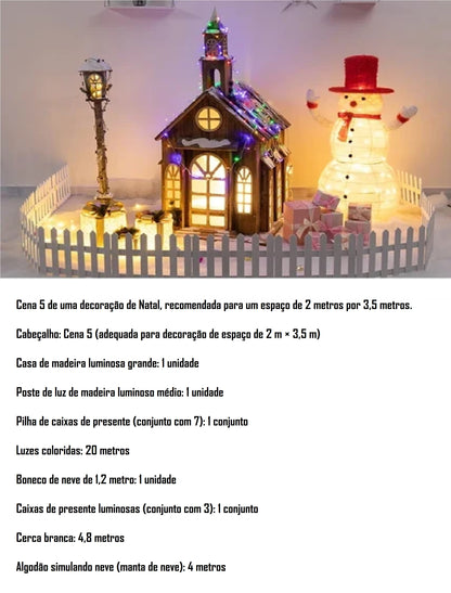 Cenário de Natal para Empresas e Natalina para Shopping, Cenário de Natal para Eventos