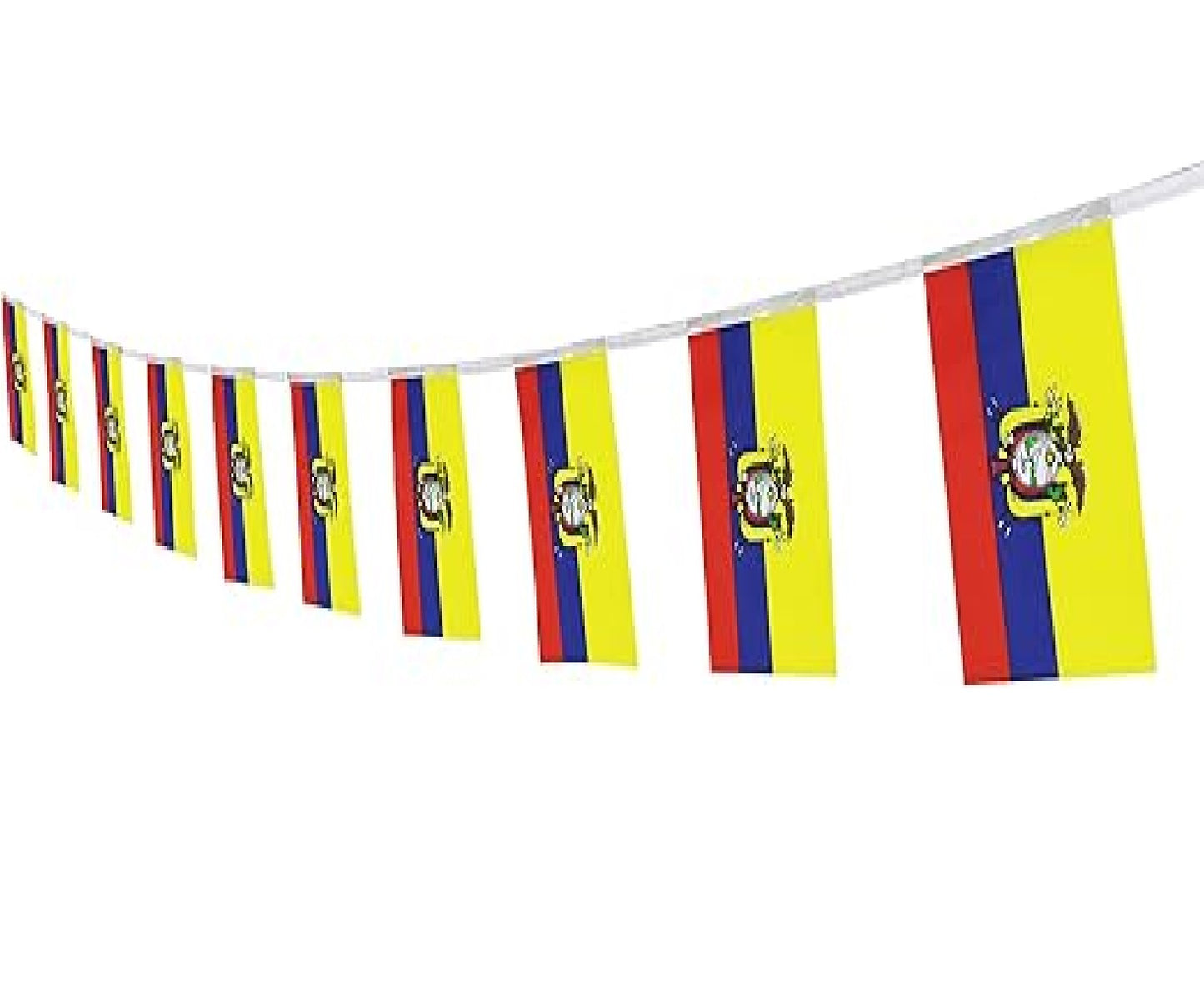 Bandeira do Equador, bandeira do Equador, 20 peças, bandeira do mundo do país nacional