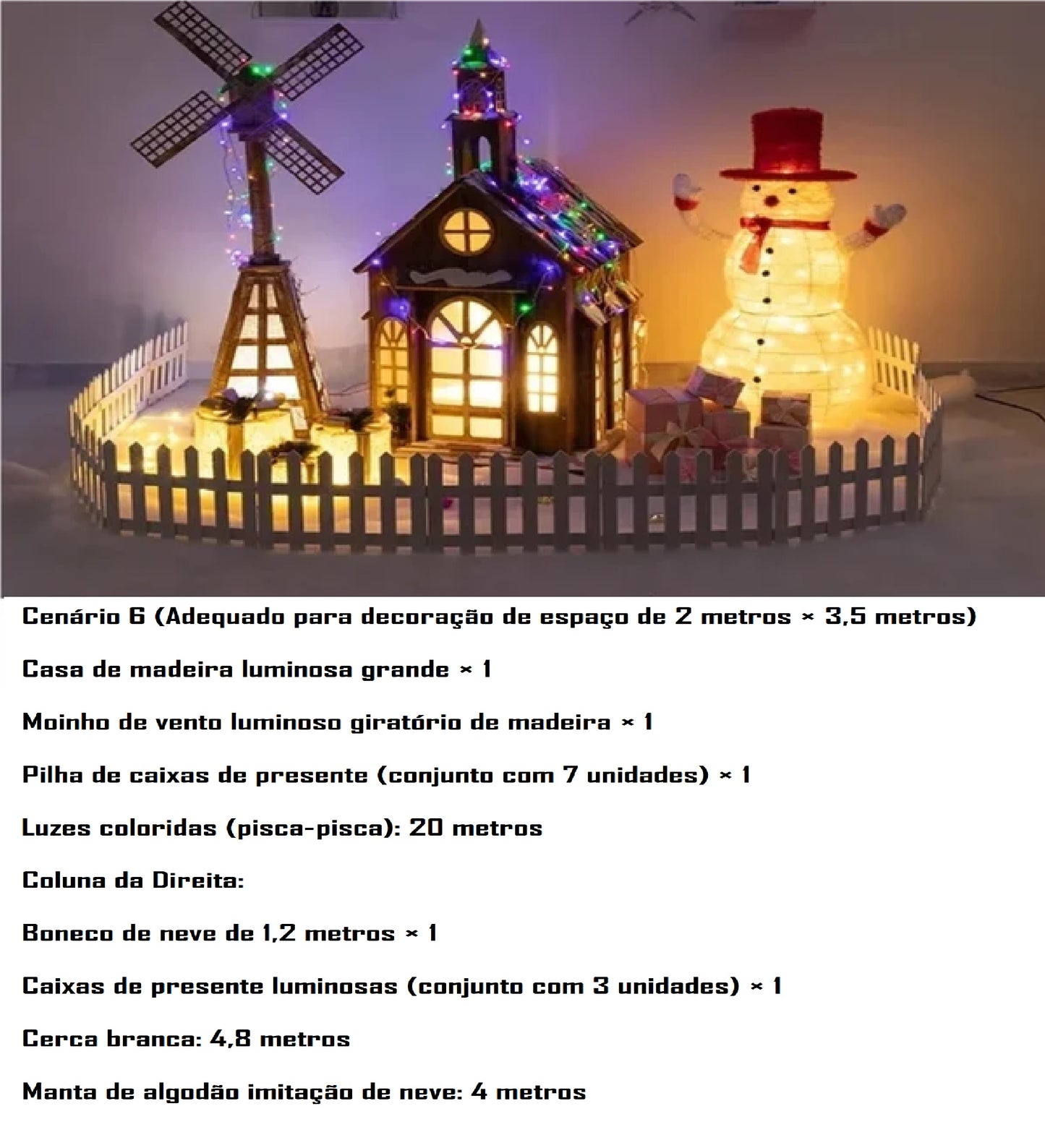 Cenário de Natal para Empresas e Natalina para Shopping, Cenário de Natal para Eventos