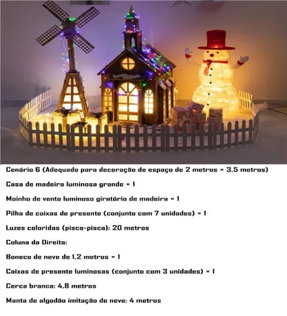 Cenário de Natal para Empresas e Natalina para Shopping, Cenário de Natal para Eventos