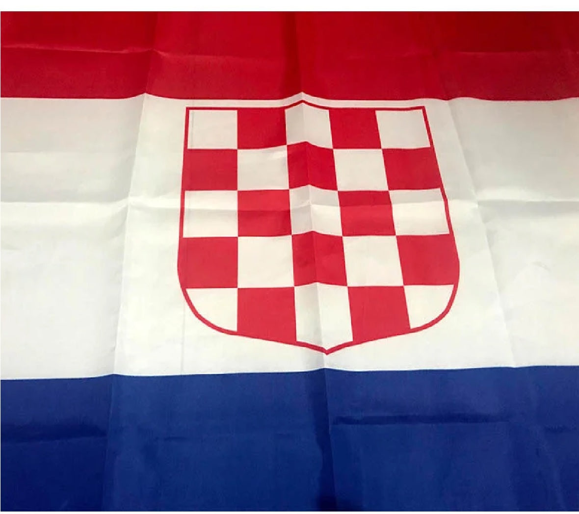 Bandeira da Croácia 2 'x 3' - Bandeiras Croatas 60 x 90 cm - Banner 2 x 3 pés