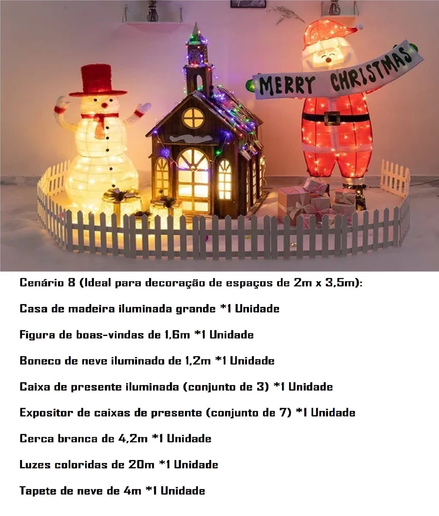 Cenário de Natal para Empresas e Natalina para Shopping, Cenário de Natal para Eventos