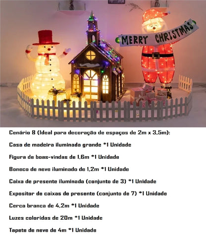 Cenário de Natal para Empresas e Natalina para Shopping, Cenário de Natal para Eventos