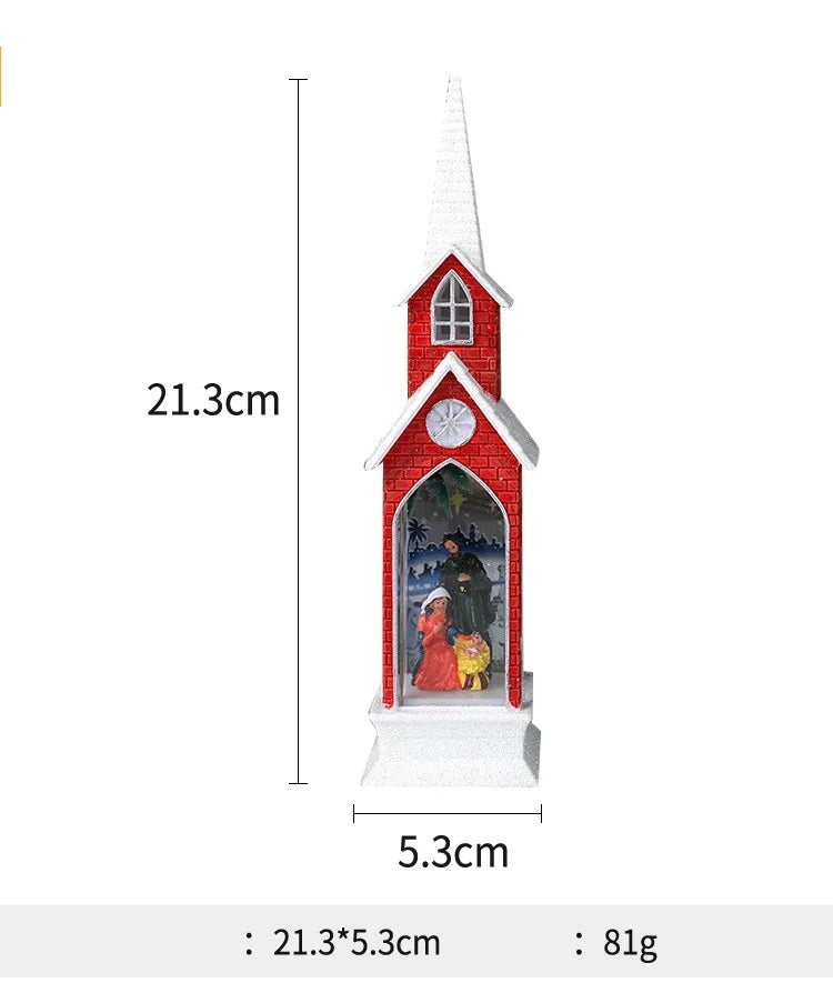 Lanterna de Natal Lanterna Decorativa Natal Enfeite de Natal lanterna 22.5cm*5.3cm