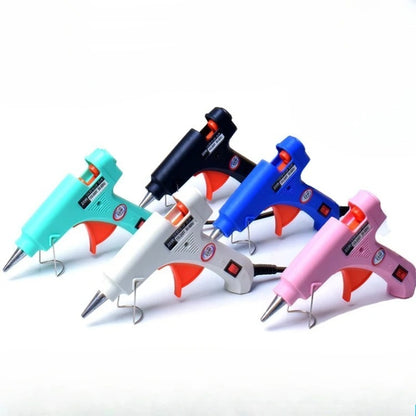 Pistola Aplicador De Cola Quente Bivolt Artesanato Pistola de cola quente portátil de 20W