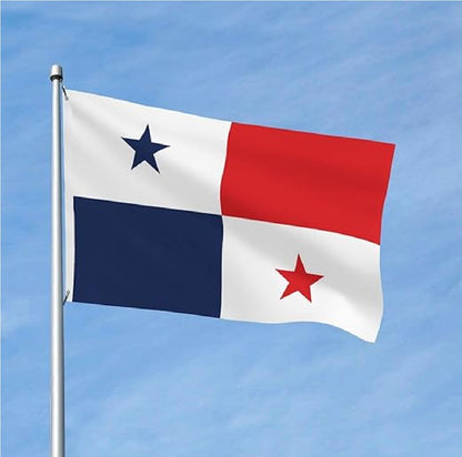 Bandeira do Panamá bandeira Copa do Mundo 7,5 x 12,5 cm bandeira dupla face bandeira