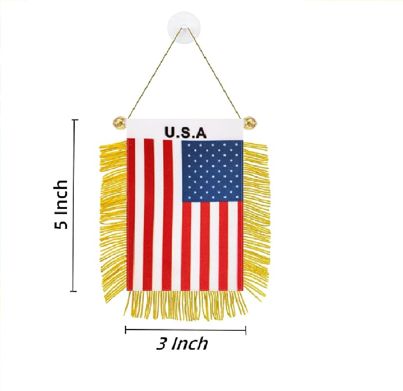 Flamula Mini Bandeiras Copa do Mundo Americanas para Pendurar na Janela, Bandeira