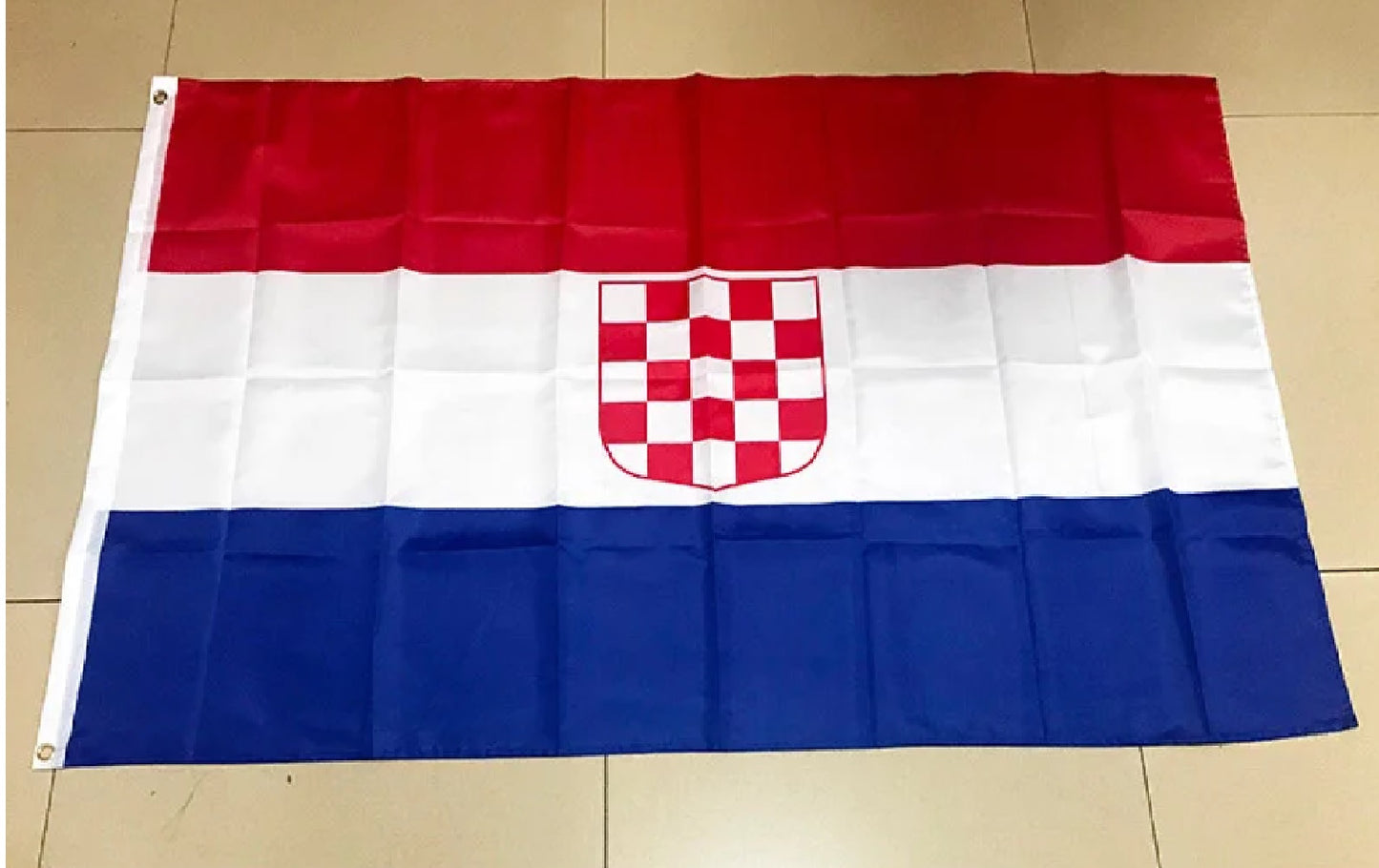 Bandeira da Croácia 2 'x 3' - Bandeiras Croatas 60 x 90 cm - Banner 2 x 3 pés