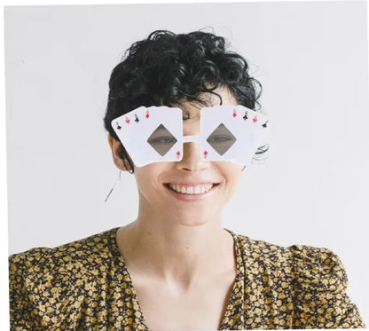 Óculos De Sol De Poker Da Moda e Las Vegas cassino noite baralho tema decoração