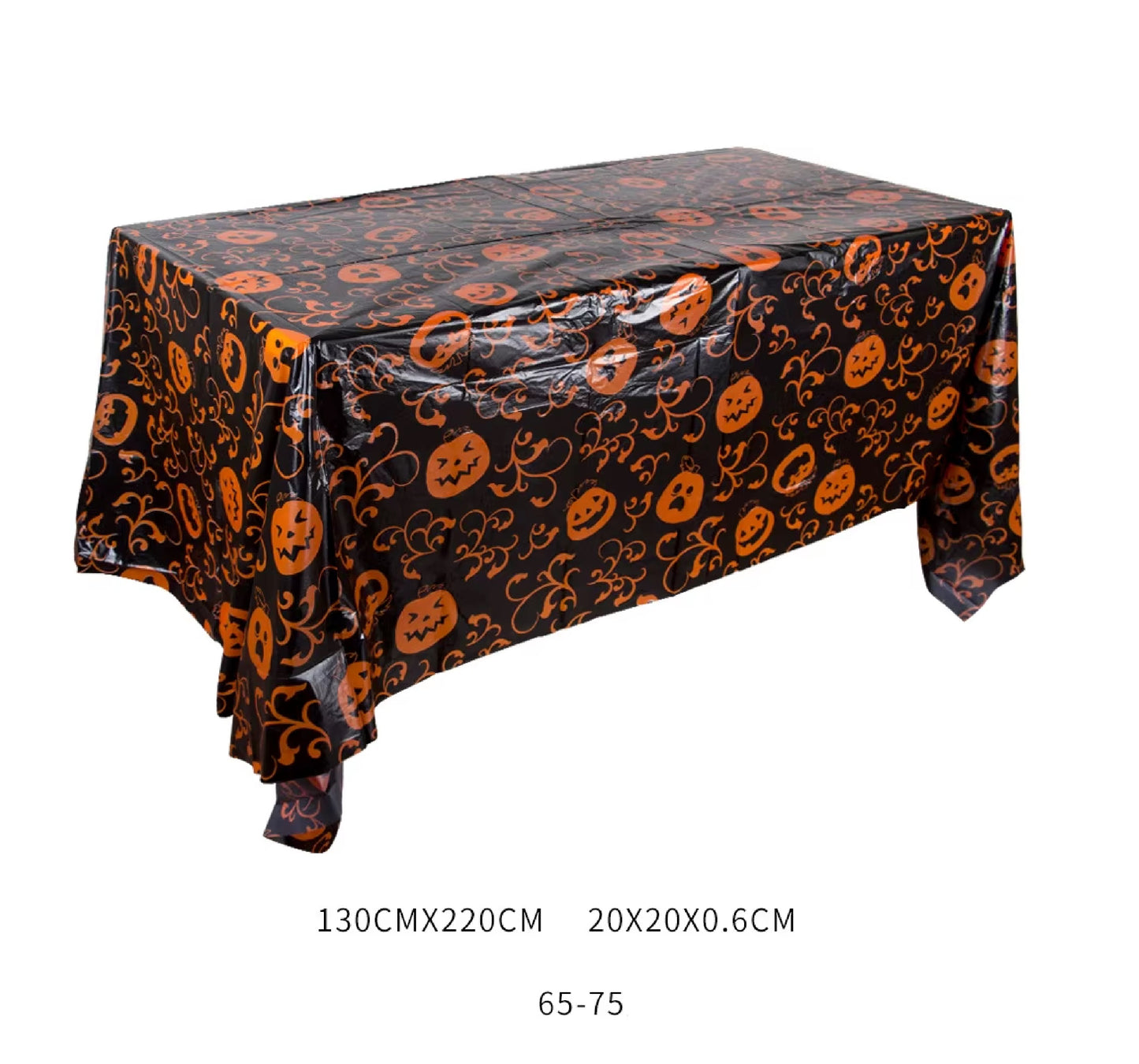 Toalhas de Mesa Sangrentas de Halloween Capa de Crânio de Plástico Capa de Mesa