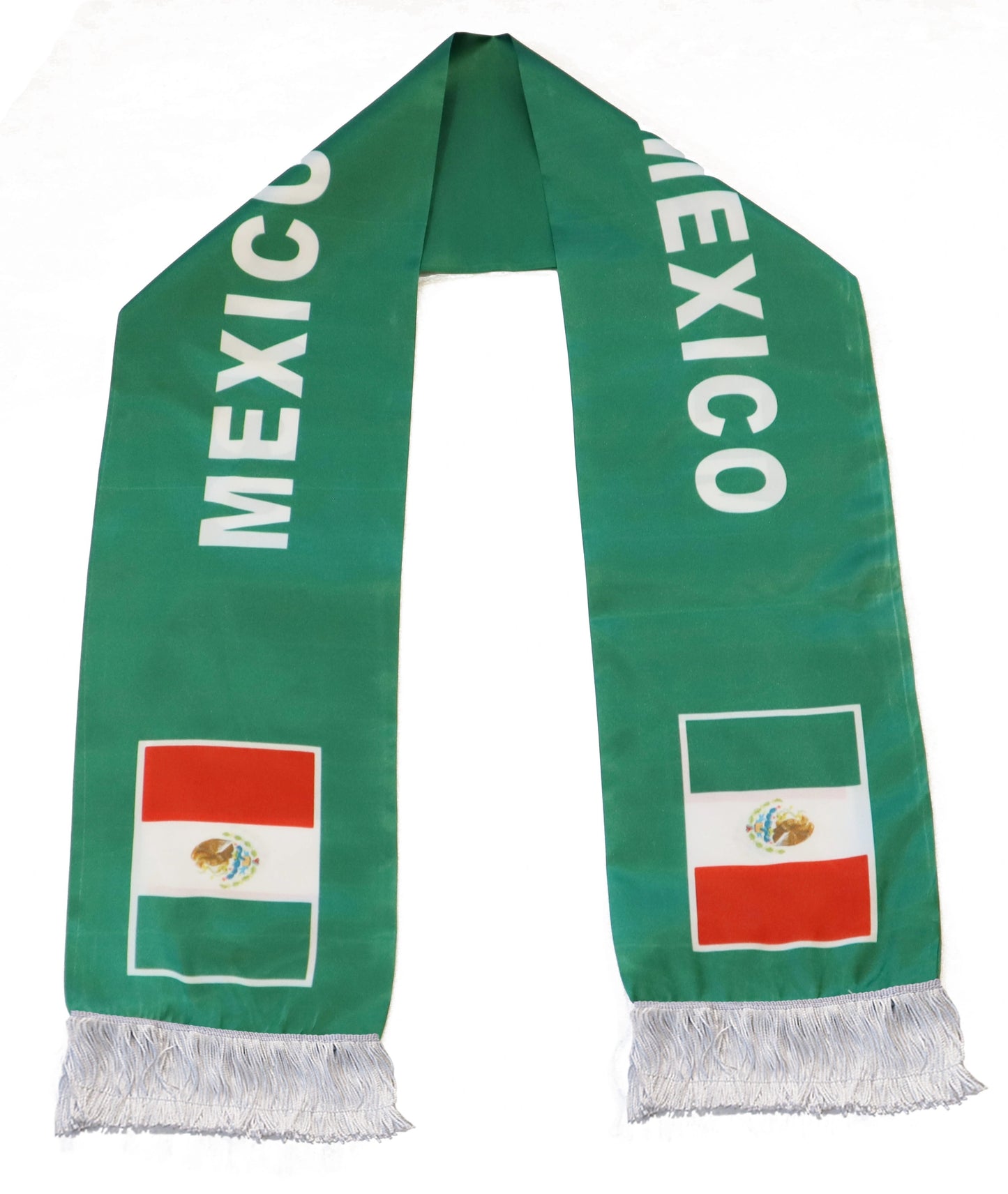 Cachecol para os torcedores Copa do Mundo México da Seleção Mexicana de Futebol Copa