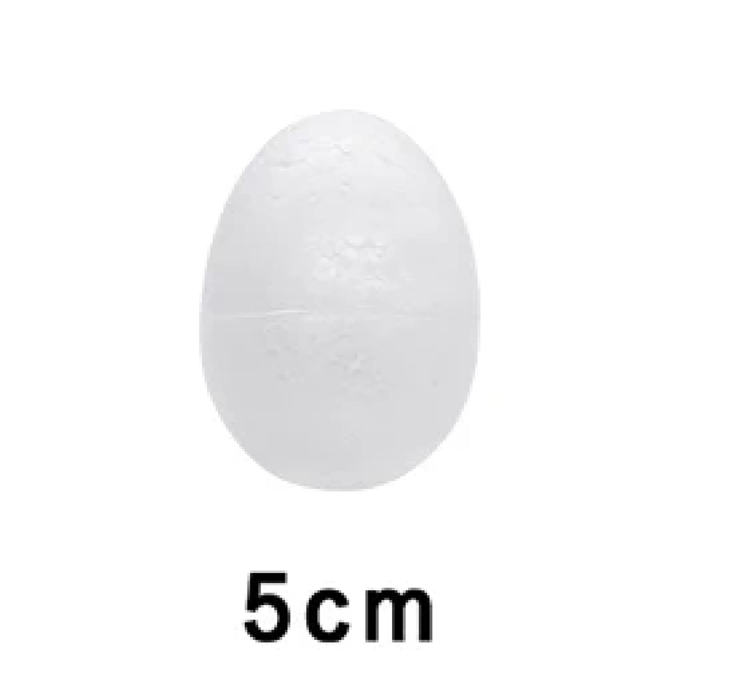 Ovos de isopor em forma de ovo, 20 peças, bolas de espuma de 7cm, ovos de isopor 9cm