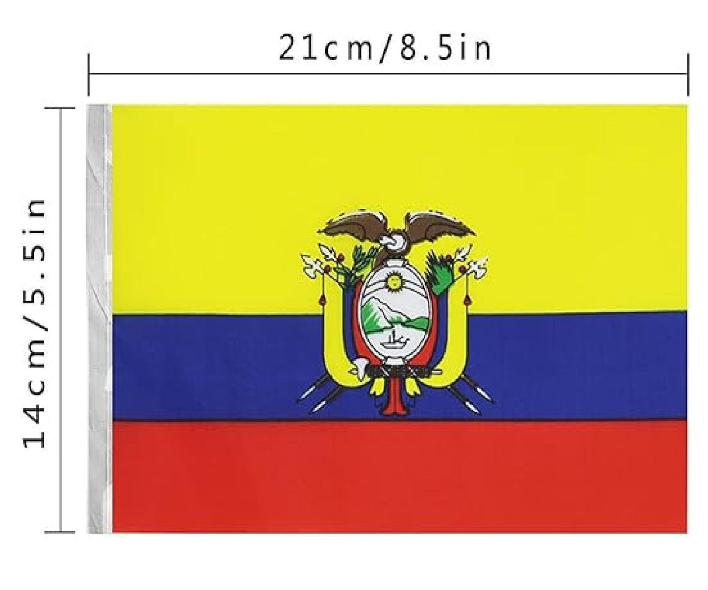 Bandeira do Equador, bandeira do Equador, 20 peças, bandeira do mundo do país nacional