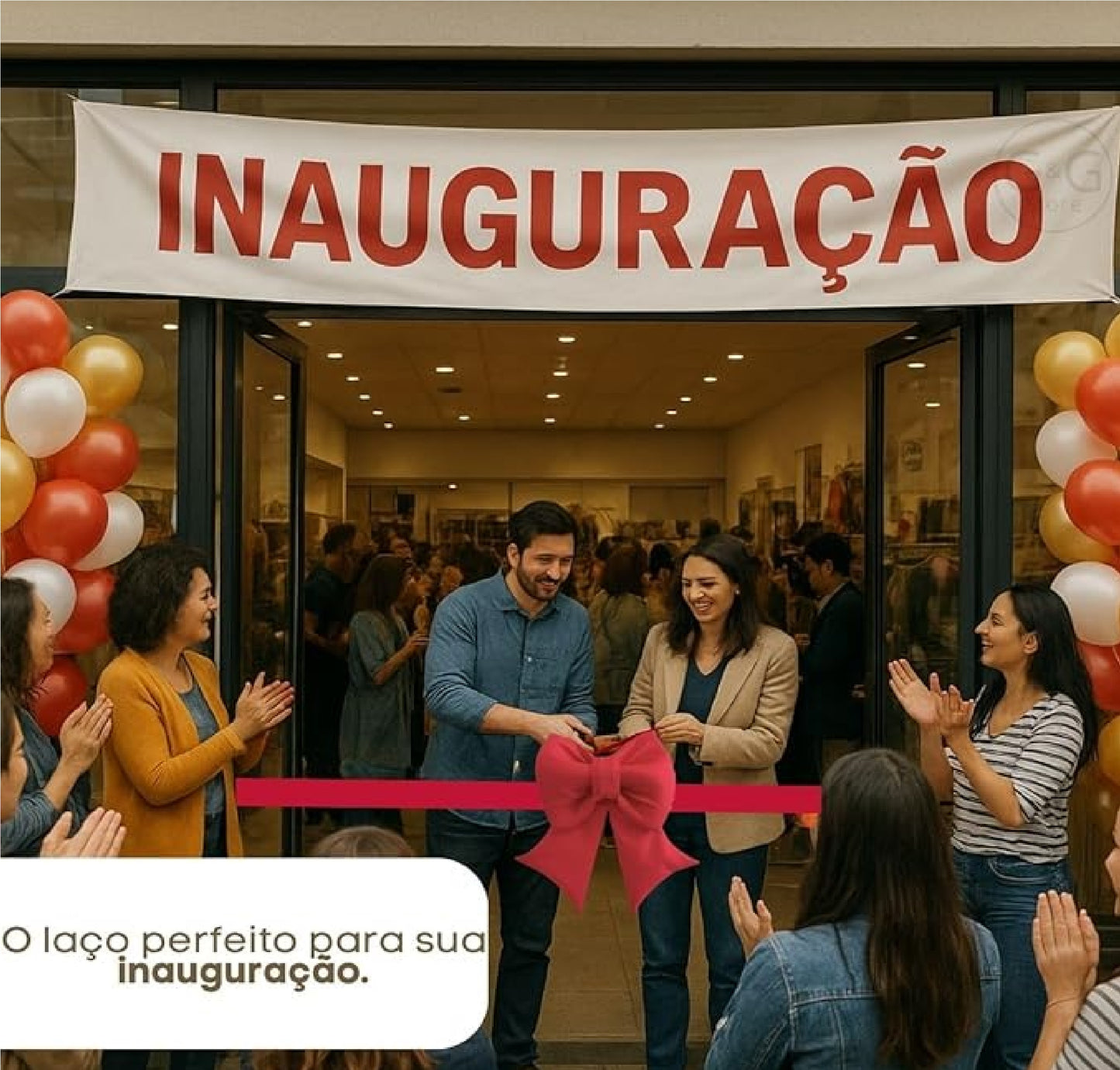Grande Laço Vermelho De Presente Para Pendurar Carro/Moto/Inauguração, Decoração