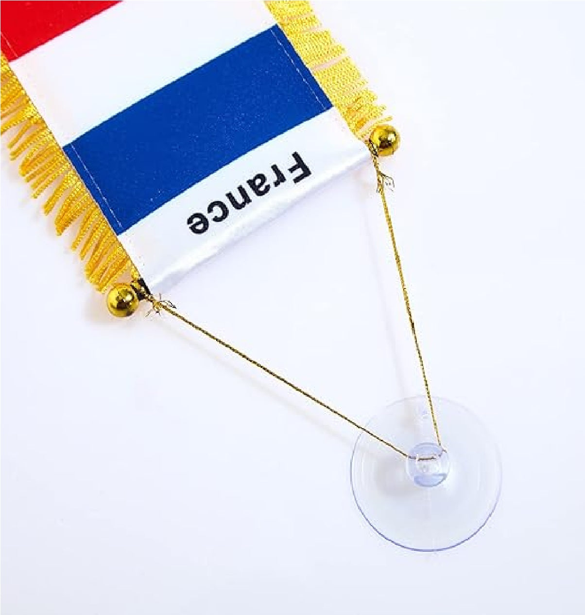 Bandeirinhas Copa do Mundo França Pacote com 1 bandeiras para pendurar da França