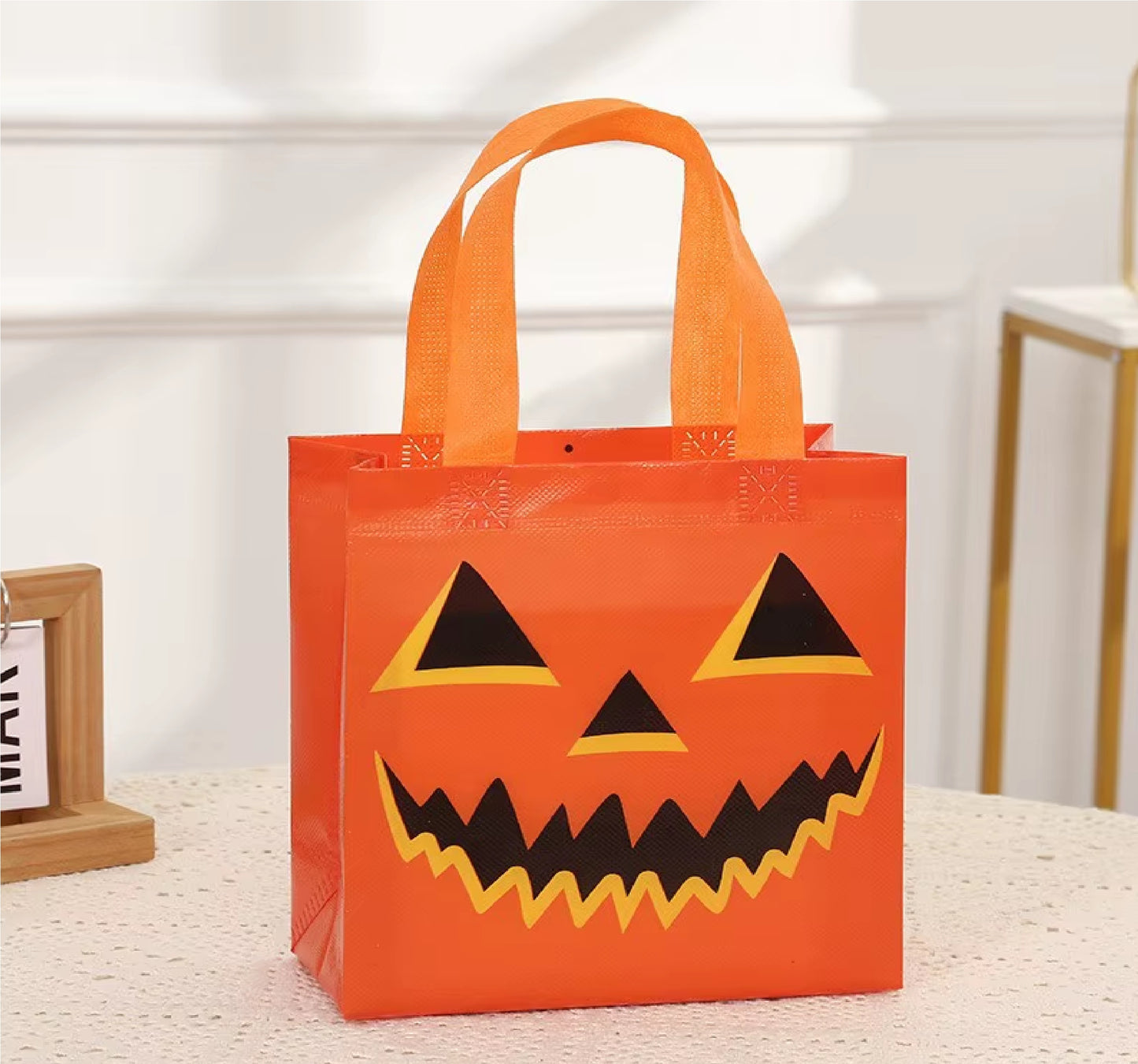 Sacolas de Doces de Halloween Sacolas de Presente Reutilizáveis Gato, Fantasma, Vampiro