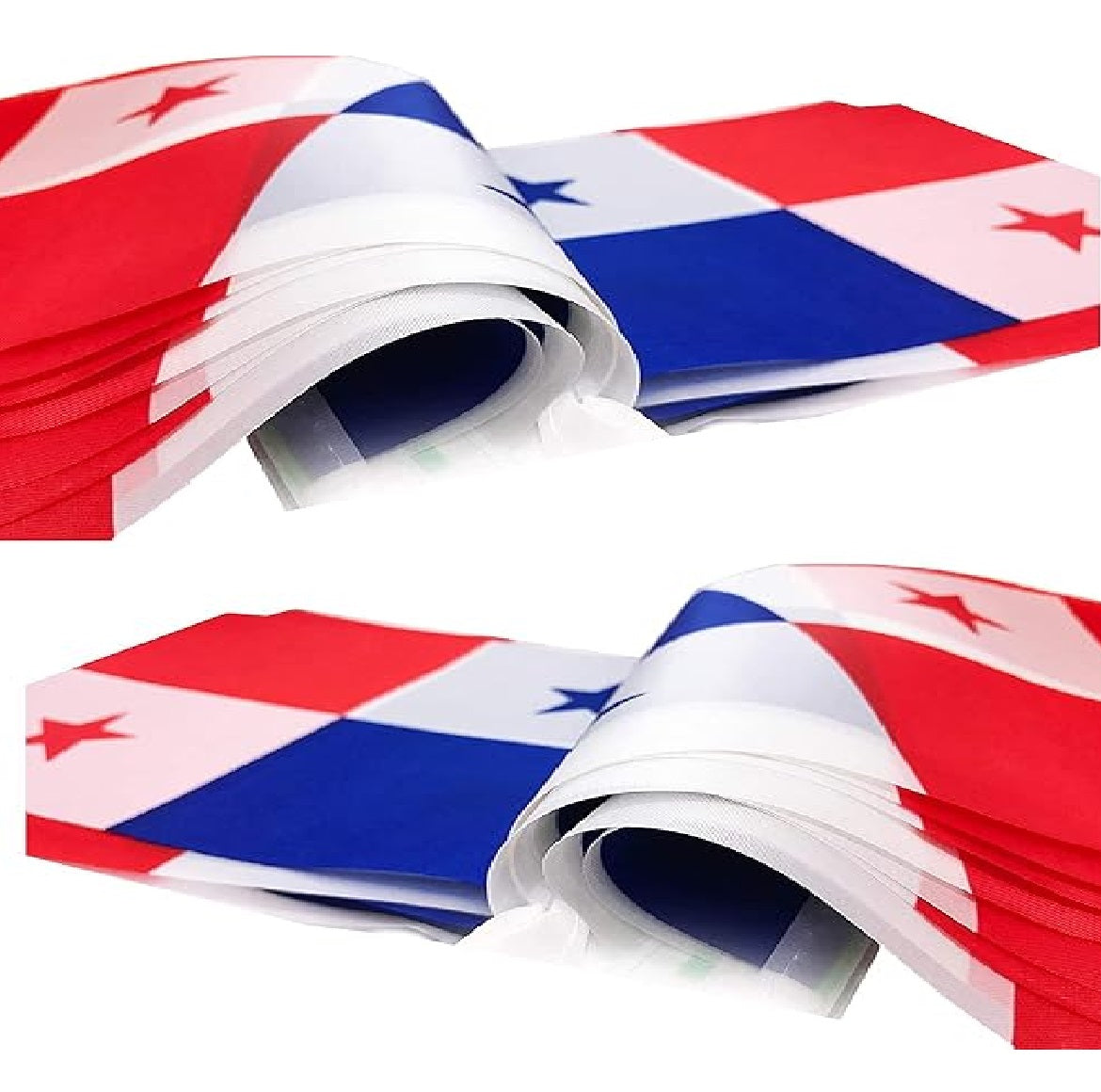 Bandeirinhas Copa do Mundo Cordão de bandeira Panamá, bandeiras pequenas, nacionais