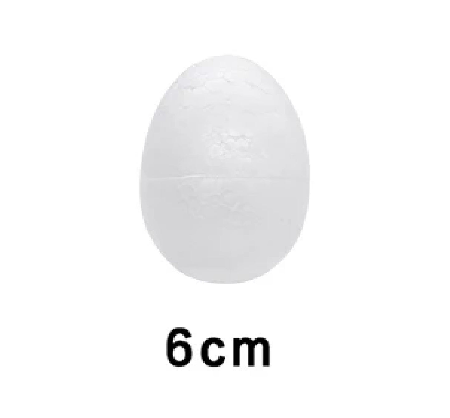 Ovos de isopor em forma de ovo, 20 peças, bolas de espuma de 7cm, ovos de isopor 9cm