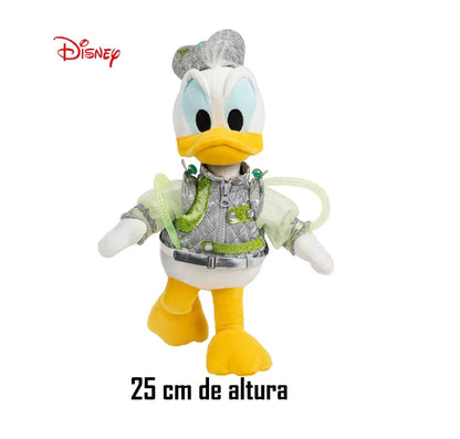 Disney Minnie Mouse Margarida/Pato Donald/Mickey, rosa e preto saia bolinhas pelúcia