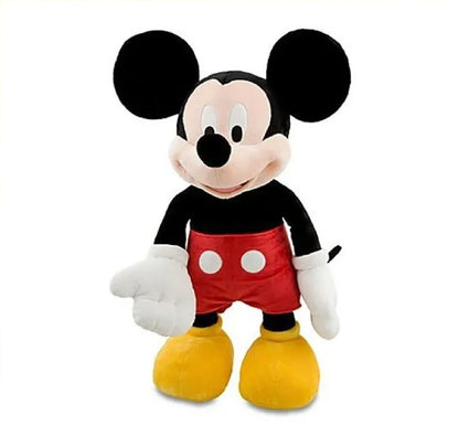 Boneco Mickey Short (Vermelho) Bonecas Pelúcia Minnie Vermelha  Mickey Tamanho 50cm