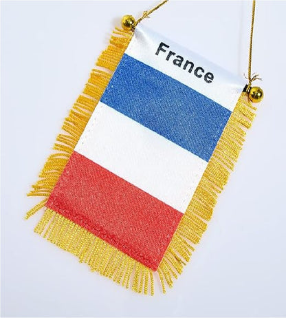Bandeirinhas Copa do Mundo França Pacote com 1 bandeiras para pendurar da França