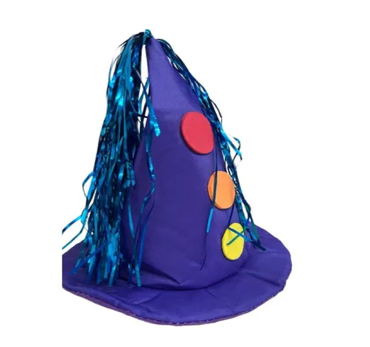 Chapéu De Dublado Colorido Para Fantasia De Palhaço Infantil