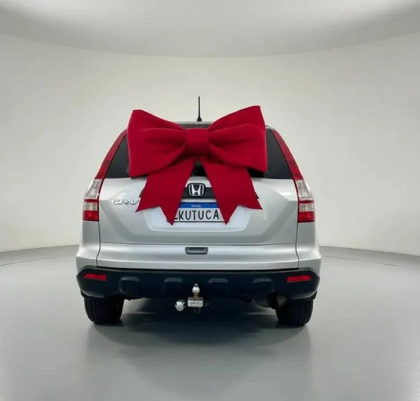 Fita De Laço De Carro Vermelho Grande, Faça Você Mesmo Laço Tamanho Grande Esponja