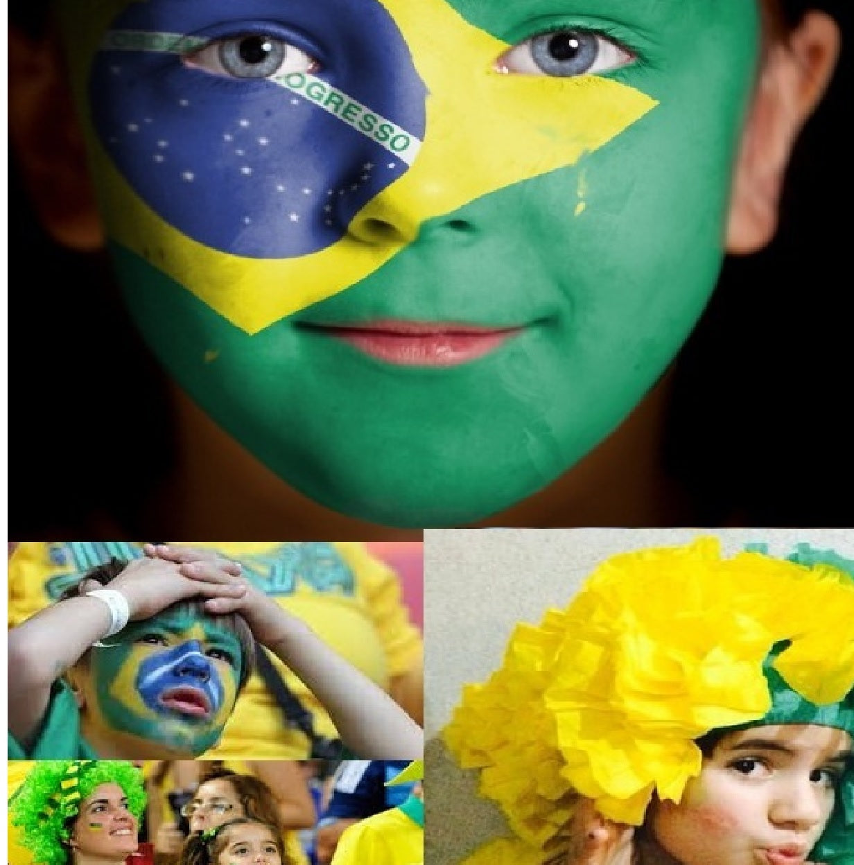 Bastão de tinta facial Cor Preto/Verde/Marrom., lavável e suave para a pele, combinação