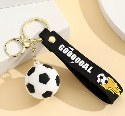 Chaveiro de futebol Copa do Mundo Chaveiro de Futebol Mini Bolas de Futebol - Chaveiro