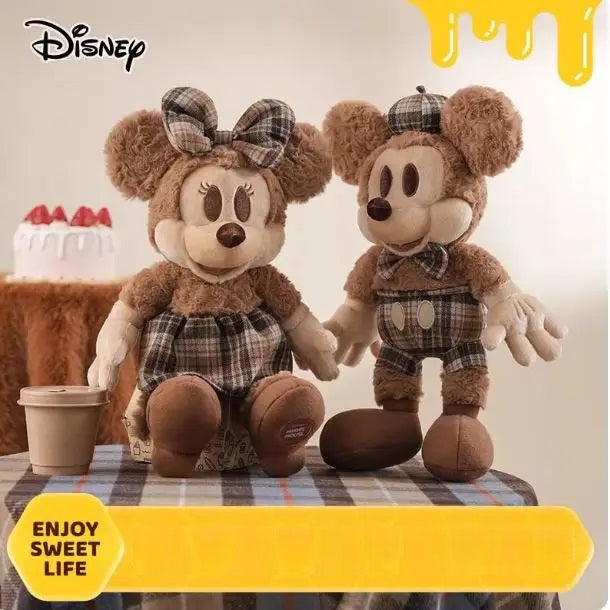 Boneco Mickey e Minnie Favo Mel Pelúcias Mickey e Minnie 100% Orgânico