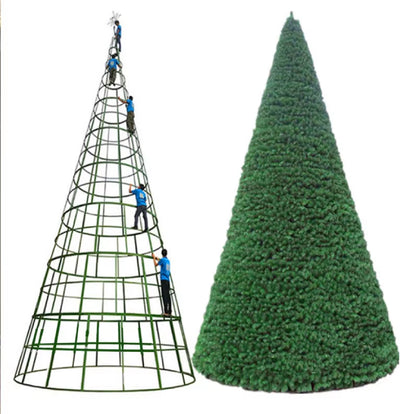 Árvore de Natal para praça ou shopping e árvore de natal de ferro 9 metros