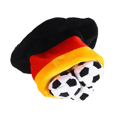 Chapéu de futebol boné de futebol, boné de futebol para copa, competições esportivas