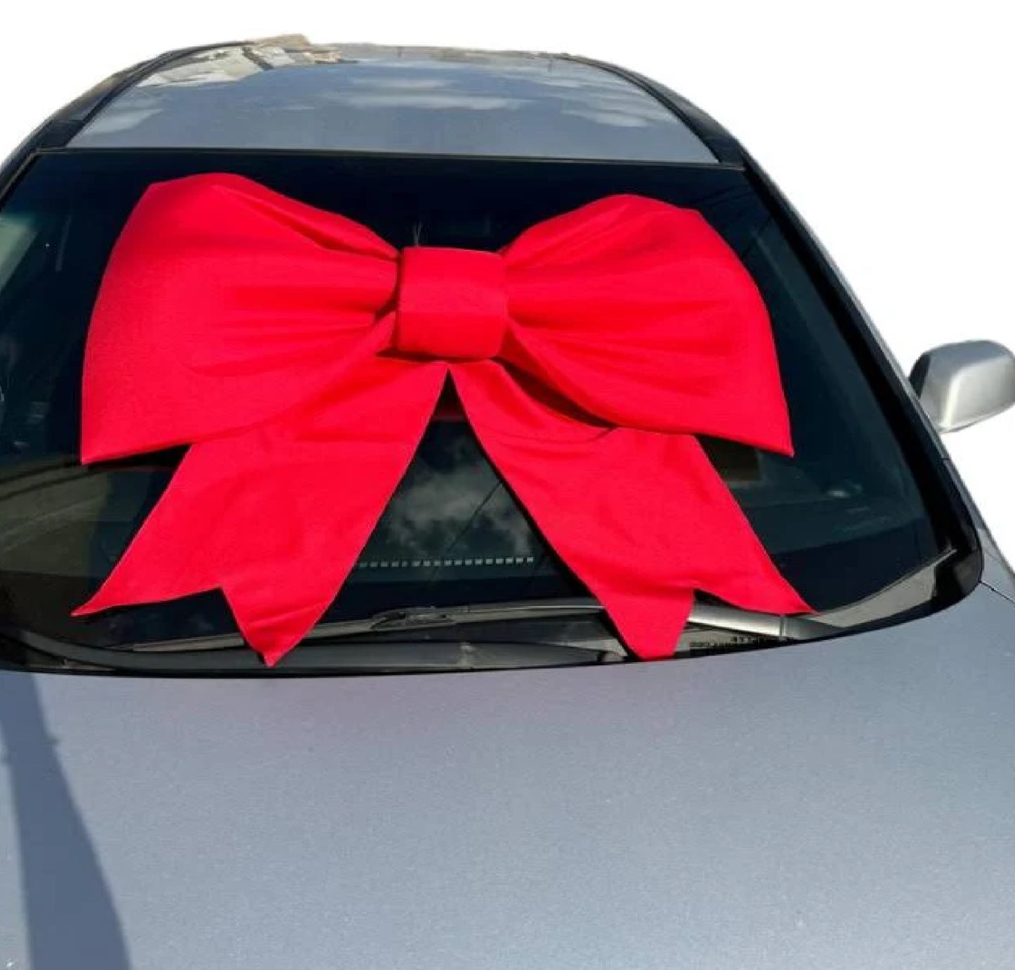 Fita De Laço De Carro Vermelho Grande, Faça Você Mesmo Laço Tamanho Grande Esponja