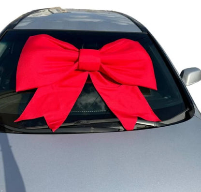 Fita De Laço De Carro Vermelho Grande, Faça Você Mesmo Laço Tamanho Grande Esponja