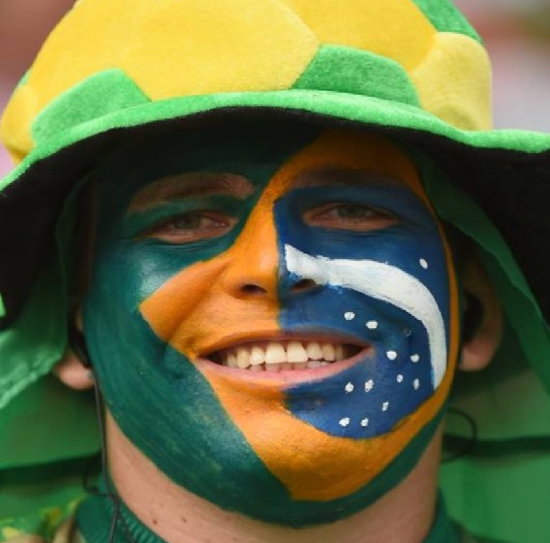 Bastão de tinta facial Cor Preto/Verde/Marrom., lavável e suave para a pele, combinação