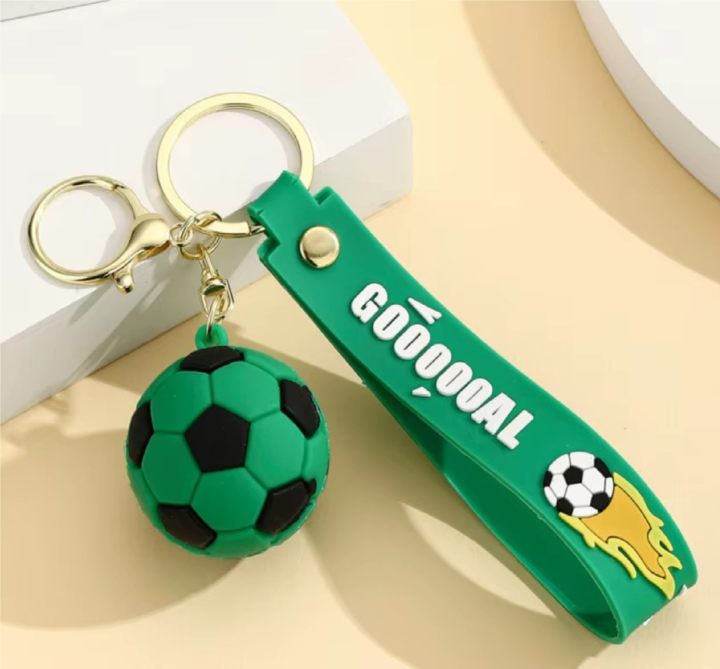 Chaveiro de futebol Copa do Mundo Chaveiro de Futebol Mini Bolas de Futebol - Chaveiro